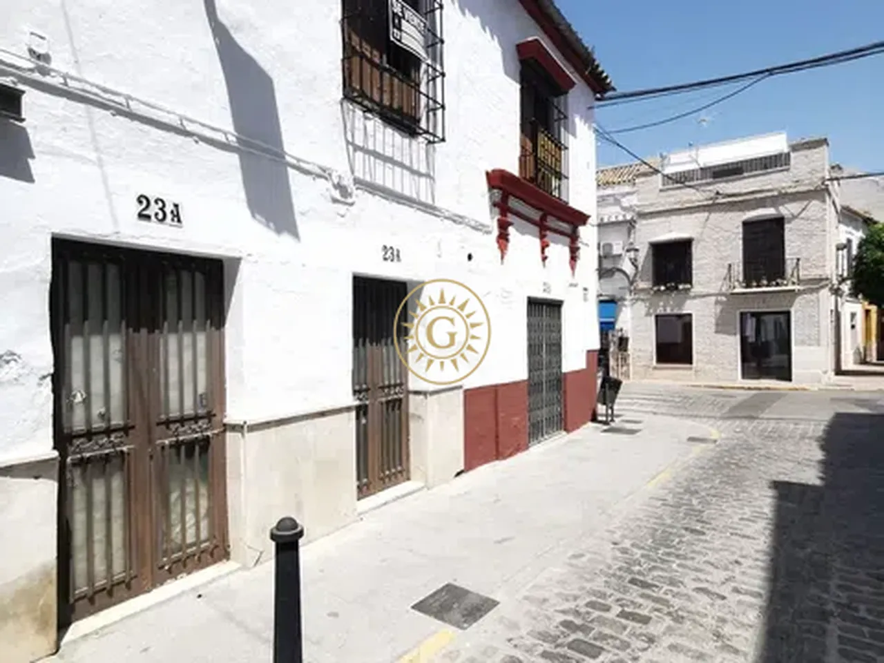 Patio interior de la casa