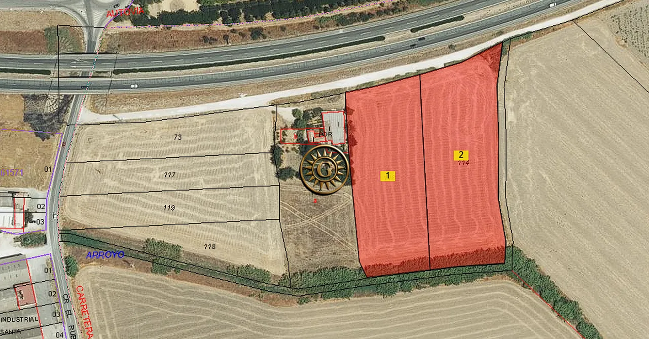 Parcelas rústicas en Alcarrachela, Écija - 14.872m²